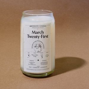 Birthdate Candle - March 21 Aries
